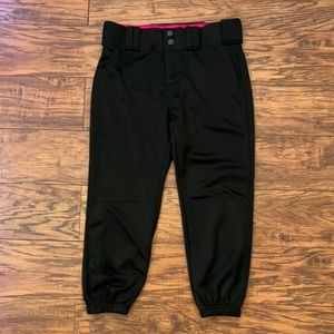 alleson softball pants black